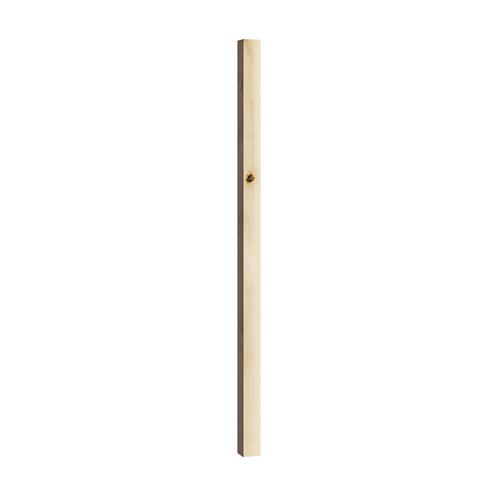 Cheshire Mouldings Plain Natural Pine Spindle (H)900mm (W)41mm