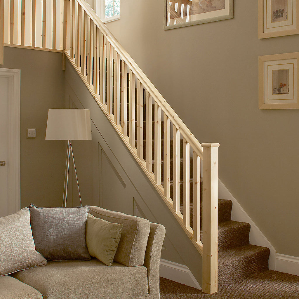 Cheshire Mouldings Plain Natural Pine Spindle (H)900mm (W)41mm