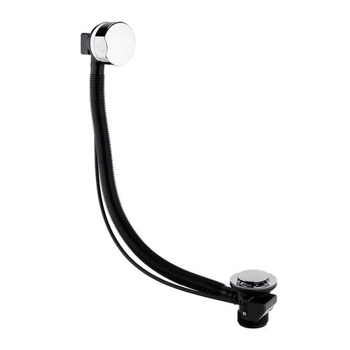 * Chrome effect Brass Click clack Slotted Waste & overflow