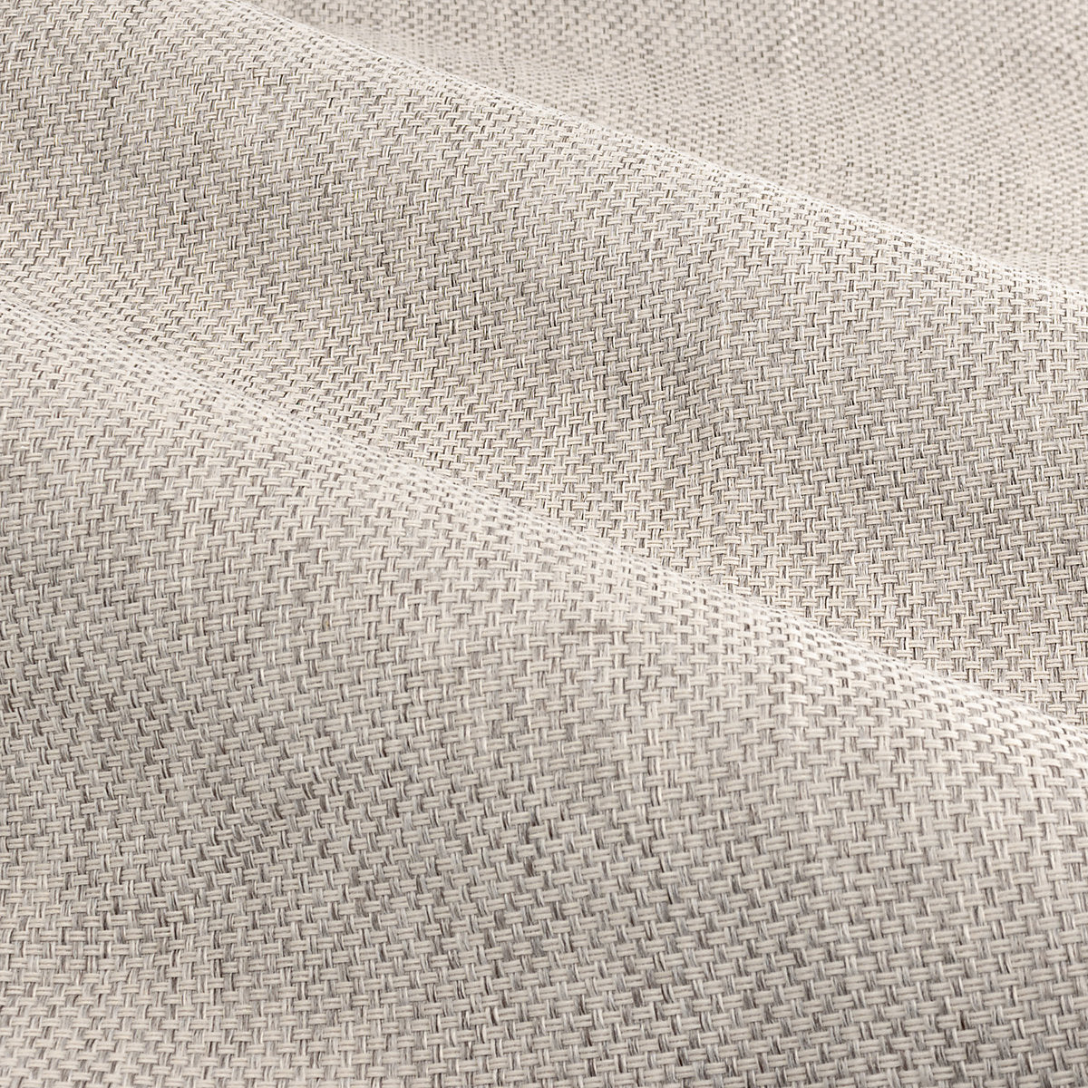 Clara Neutral Woven Lined Eyelet Curtains (W)167cm (L)228cm, Pair