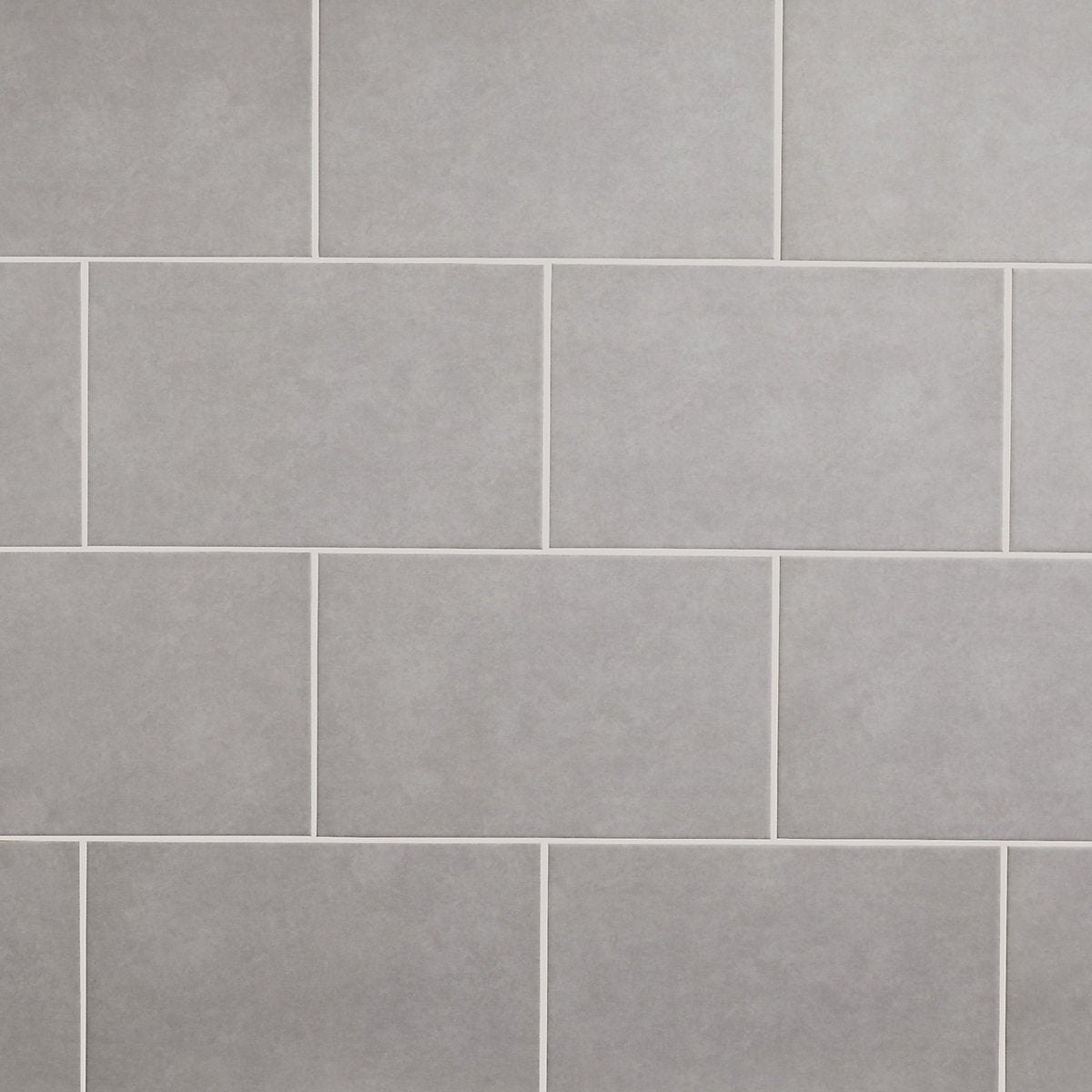 Colours Cimenti Light grey Matt Ceramic Indoor Wall Tile Sample
