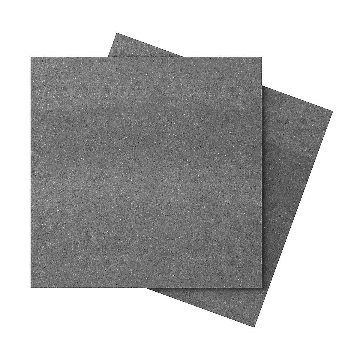 Colours Imperiali Anthracite Gloss Concrete effect Porcelain Wall & floor Tile Sample