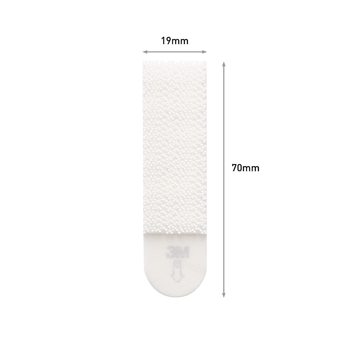 Command Medium White Picture hanging Adhesive strip (Holds)4kg, Pair of 3