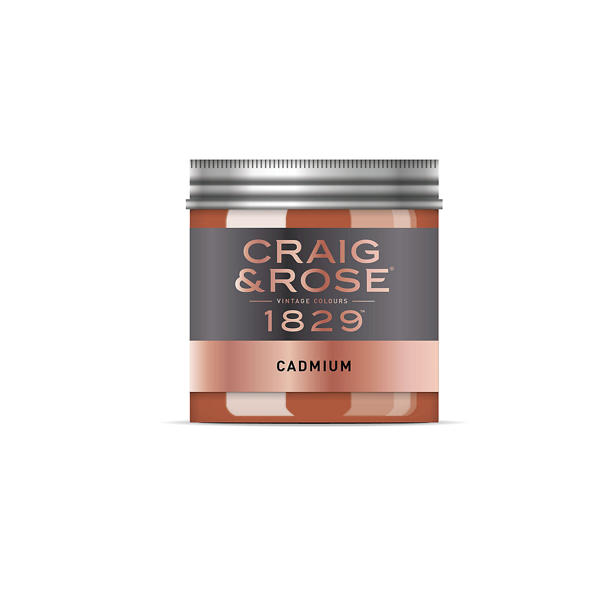 Craig & Rose 1829 Cadmium Chalky Emulsion paint, 50ml