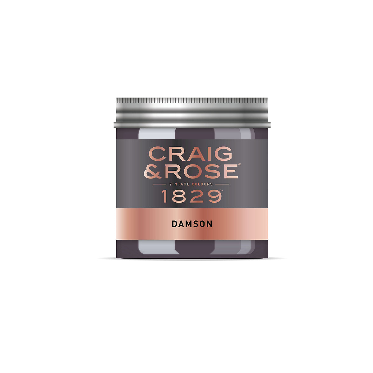 Craig & Rose 1829 Damson Chalky Emulsion paint, 50ml