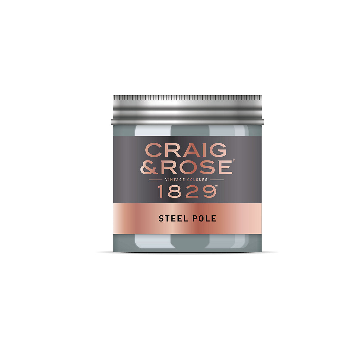 Craig & Rose 1829 Steel Pole Chalky Emulsion paint, 50ml
