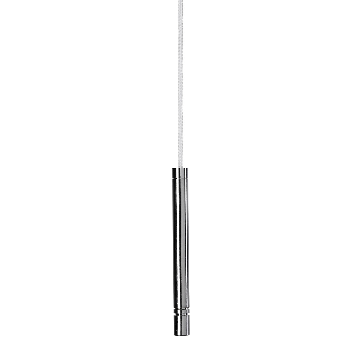 Croydex Pencil Chrome effect Brass Light pull