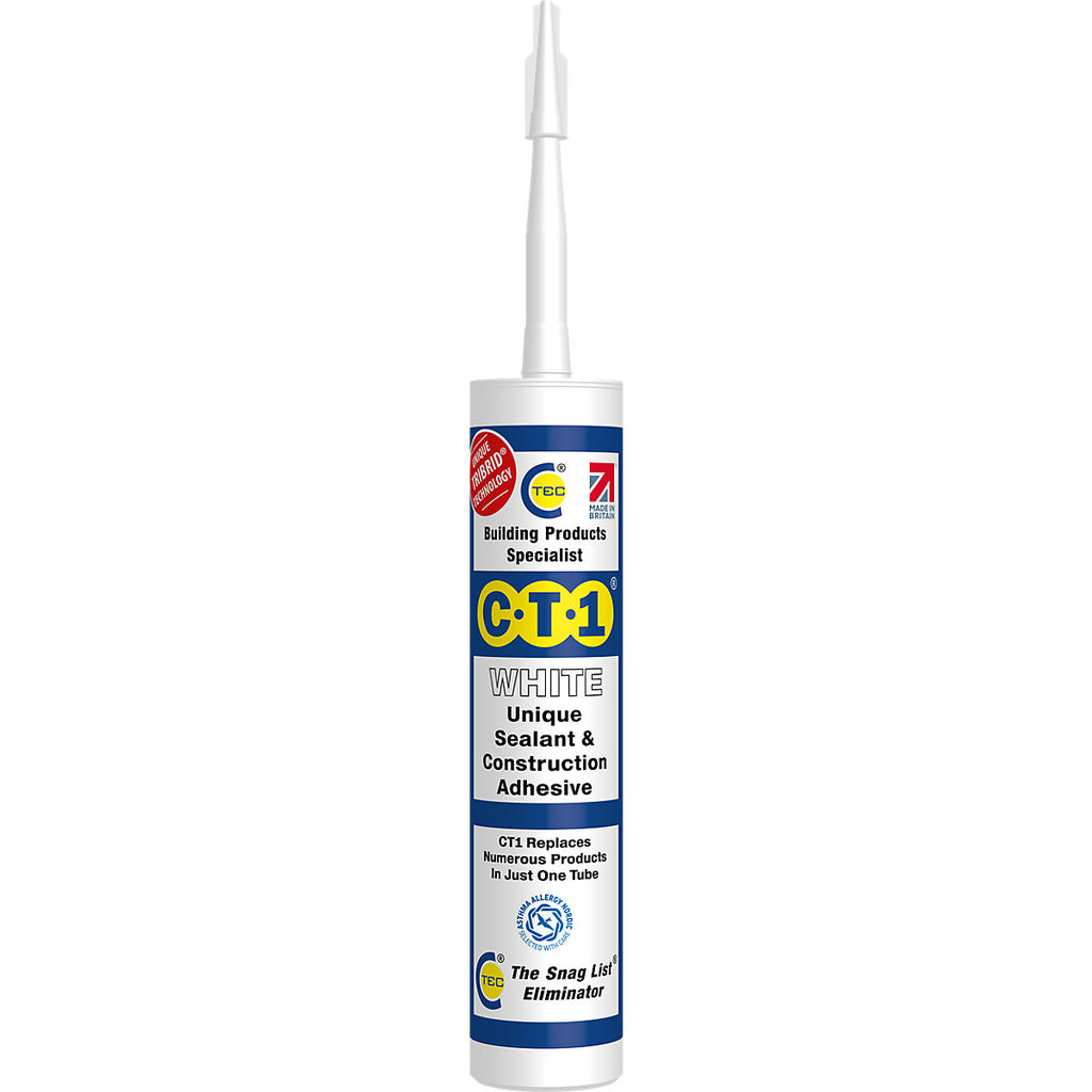 CT1 Sealant & Adhesive Tribrid White Multi-purpose Sealant, 290ml