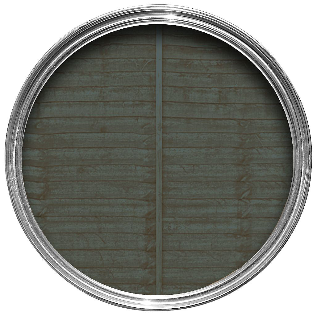 Cuprinol Less Mess Fence Care Woodland green Matt Multi-surface Exterior Shed & fence Treatment Wood paint, 5L