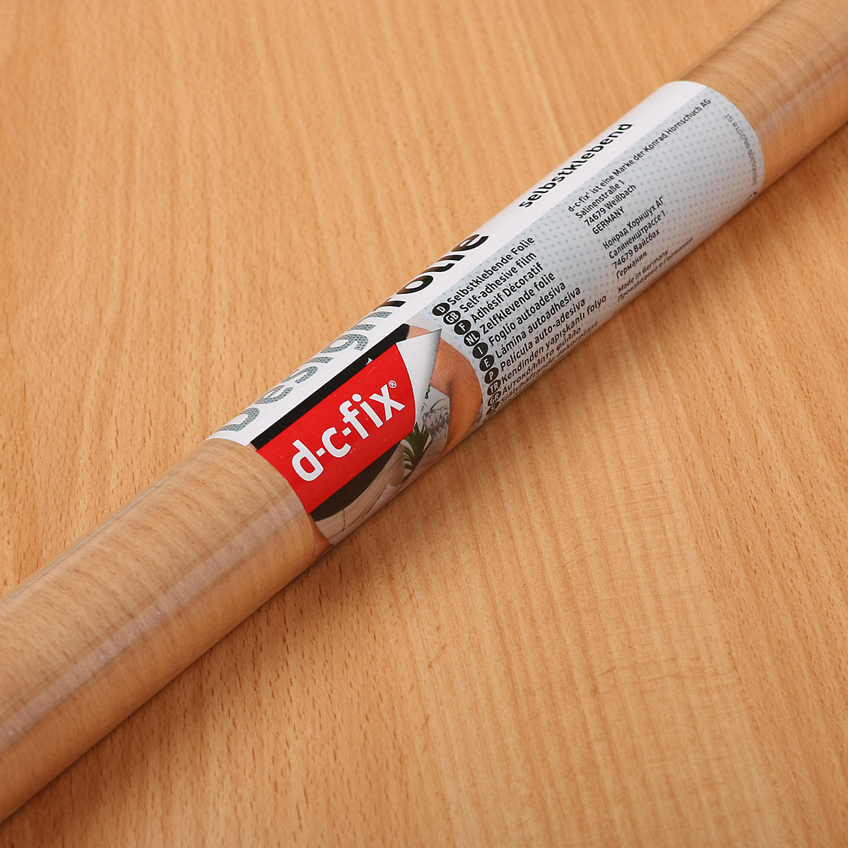 D-C-Fix Beech effect Self-adhesive film (L)2.1m (W)900mm