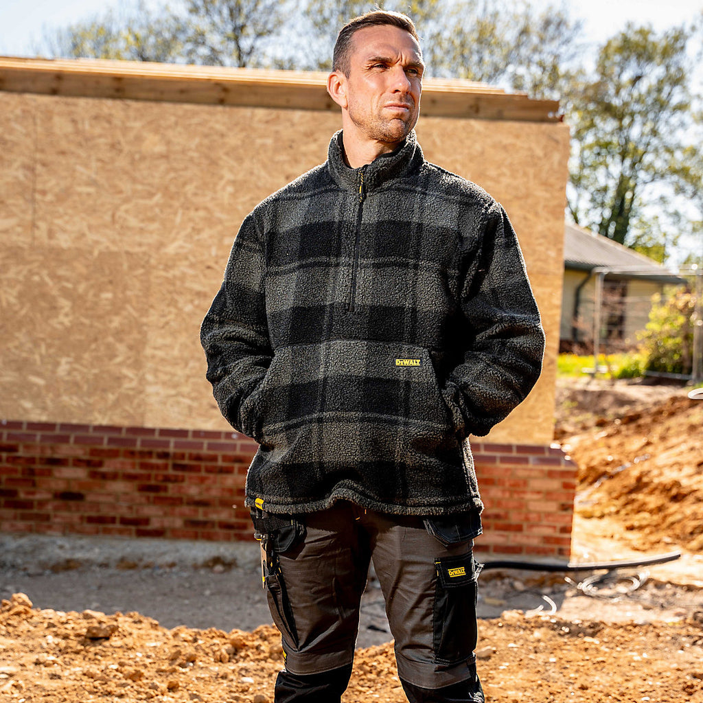 DeWalt Deansway Black & grey Fleece Medium