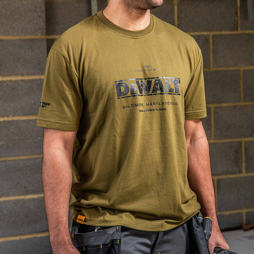 DeWalt Kent Olive T-shirt Medium