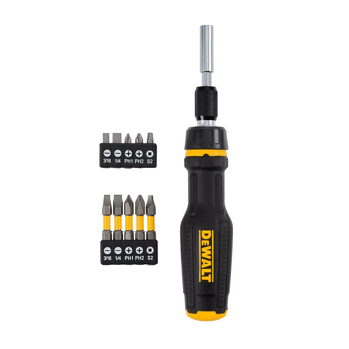 DeWalt Ratcheting screwdriver & bit set (11 piece)