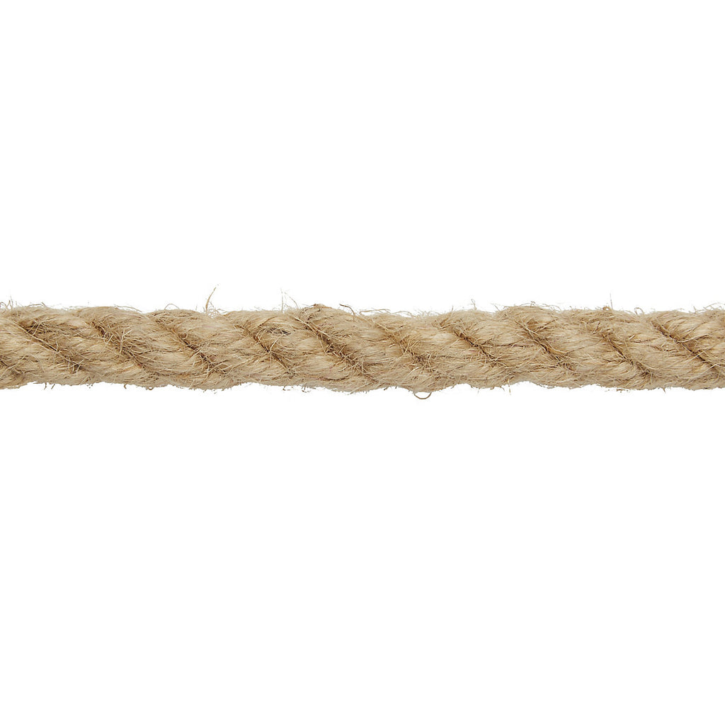 Diall Hemp Twisted rope, (L)10m (Dia)10mm