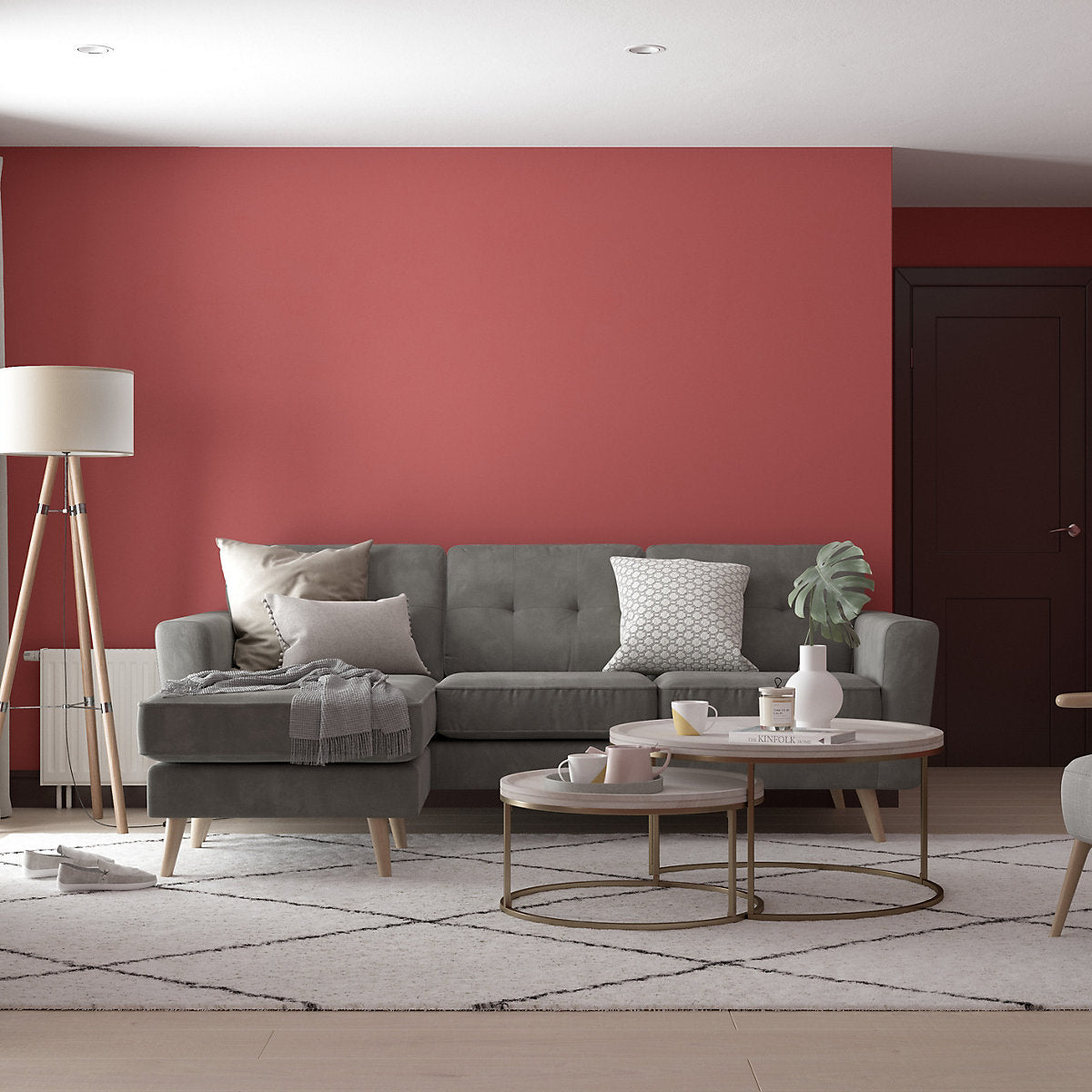 Dulux Auburn Embers Silk Wall & ceiling Emulsion paint, 2.5L