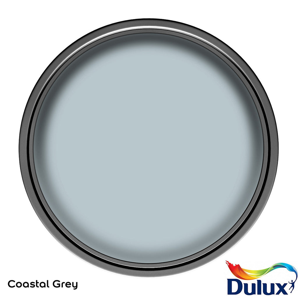 Dulux Costal Grey Silk Wall & ceiling Emulsion paint, 2.5L