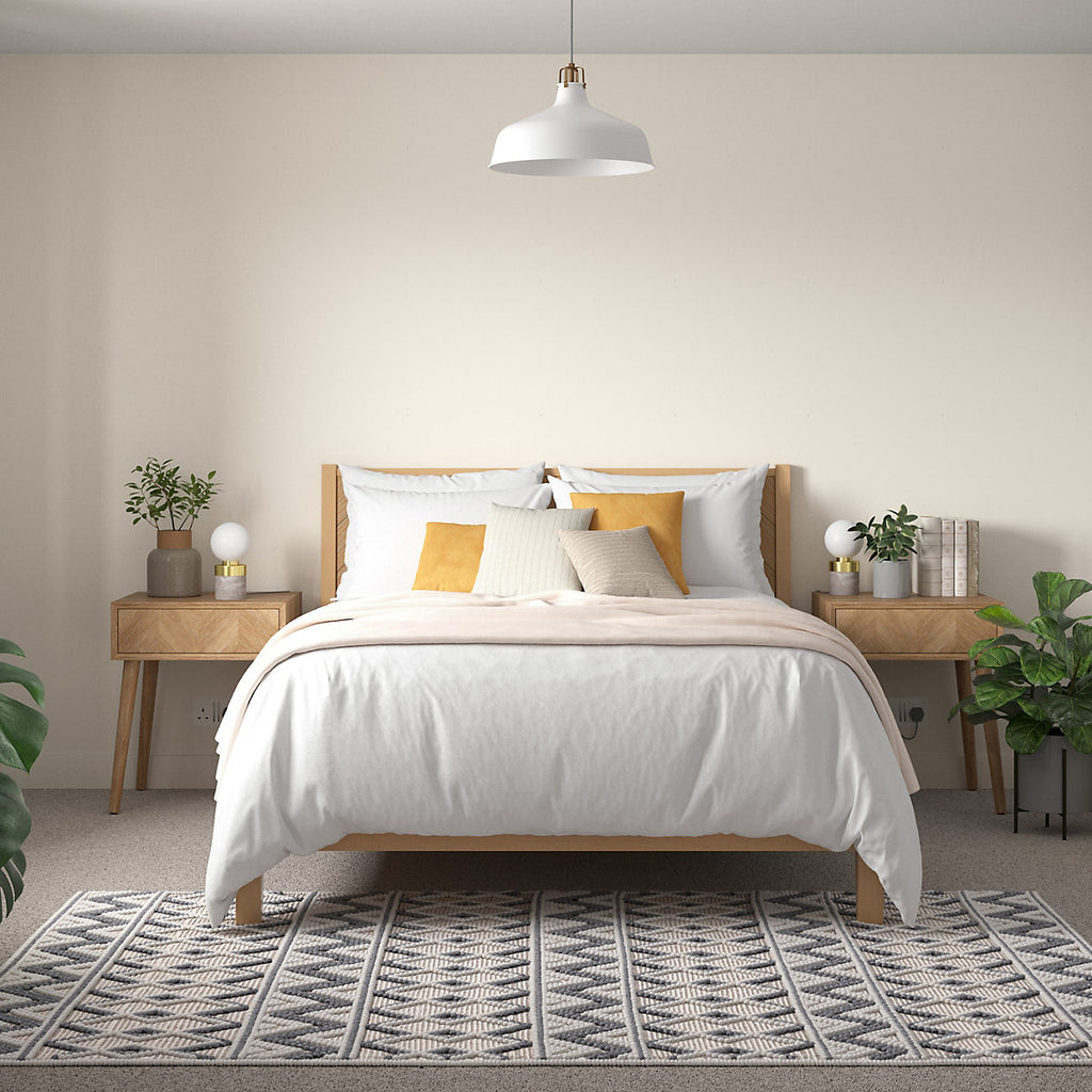Dulux Easycare Almond white Soft sheen Wall & ceiling Emulsion paint, 30ml Tester pot