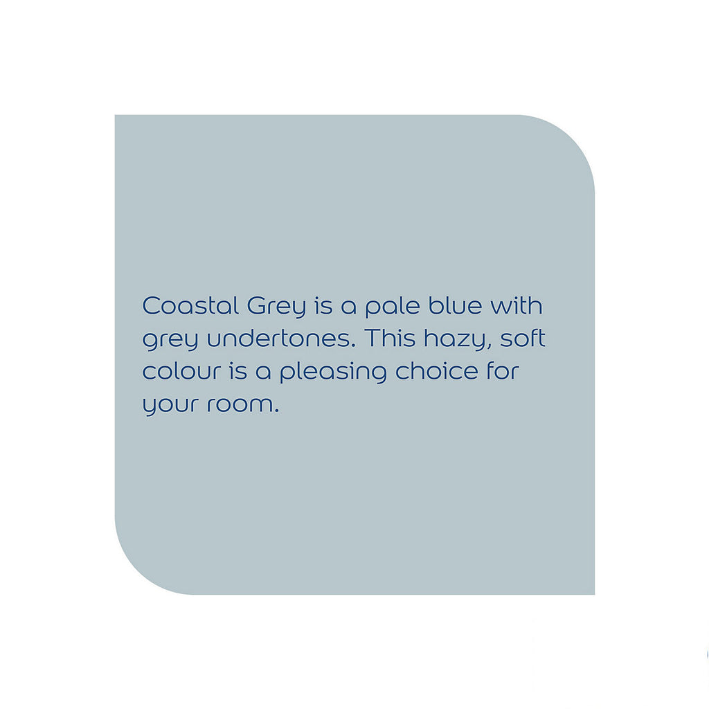Dulux Easycare Coastal grey Matt Emulsion paint, 2.5L