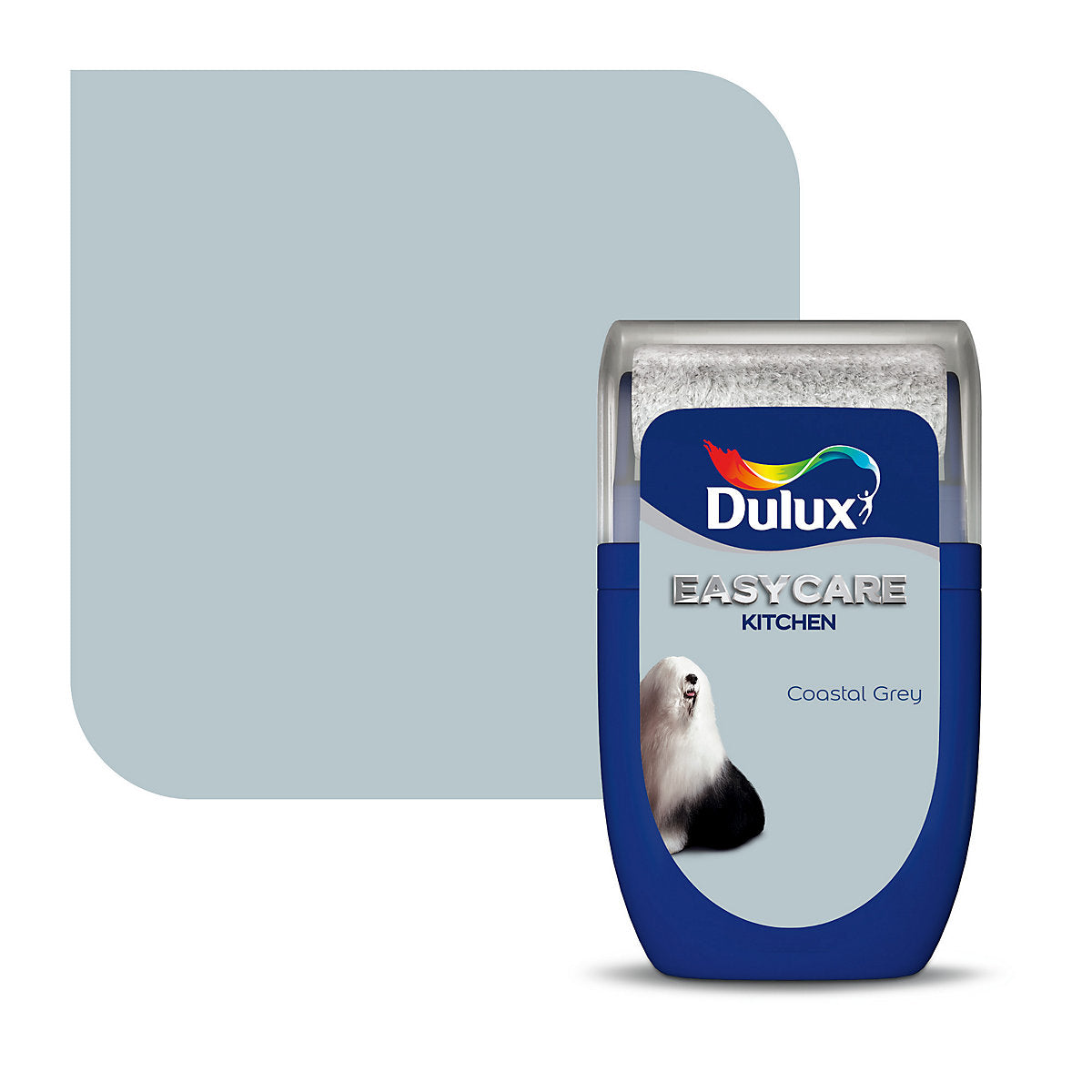 Dulux Easycare Coastal grey Matt Wall & ceiling Emulsion paint, 30ml Tester pot