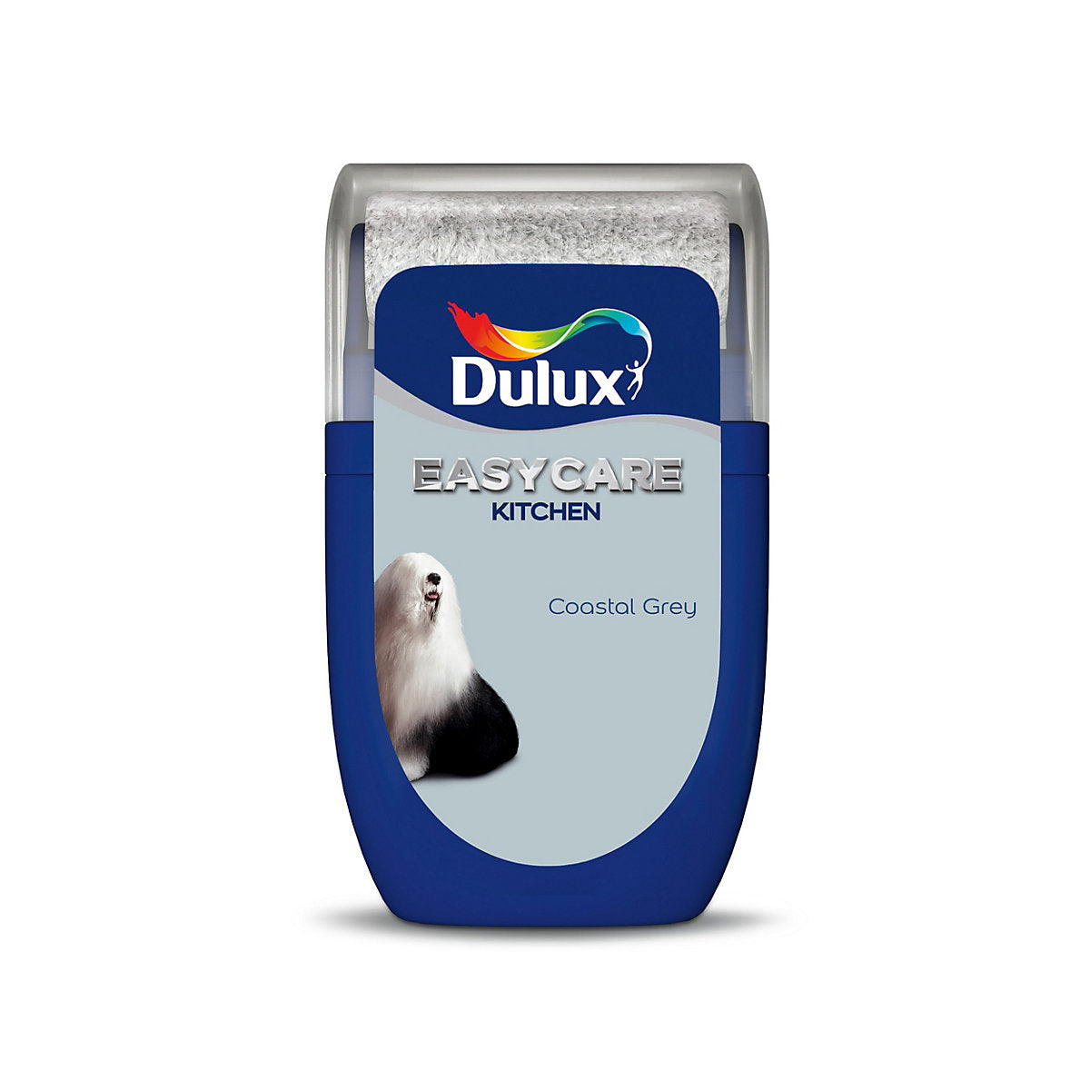 Dulux Easycare Coastal grey Matt Wall & ceiling Emulsion paint, 30ml Tester pot
