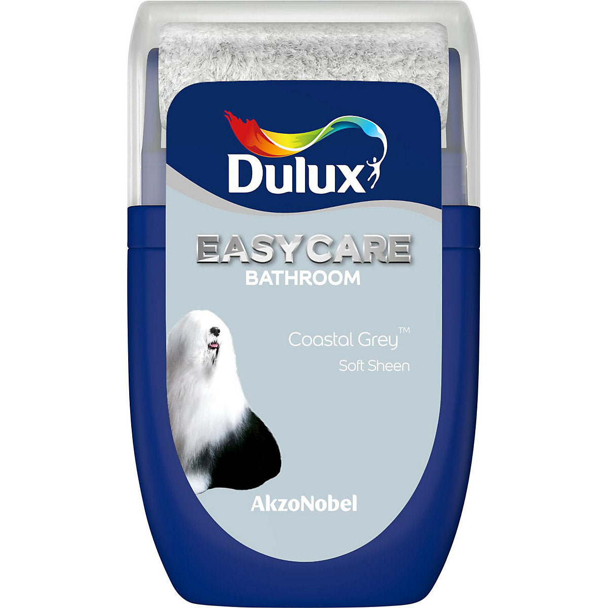 Dulux Easycare Coastal grey Soft sheen Wall & ceiling Emulsion paint, 30ml Tester pot
