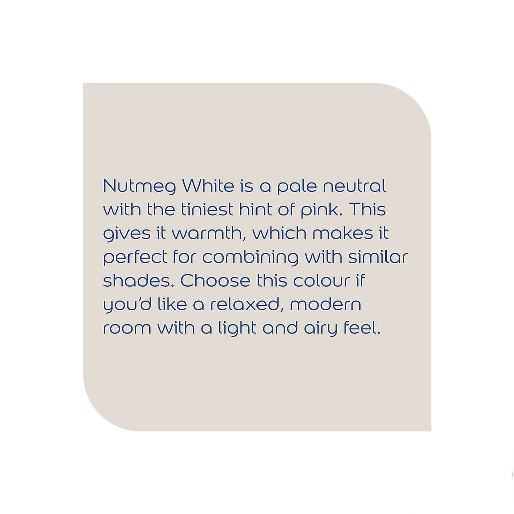 Dulux Easycare Washable & Tough Nutmeg white Matt Wall & ceiling Emulsion paint, 30ml Tester pot