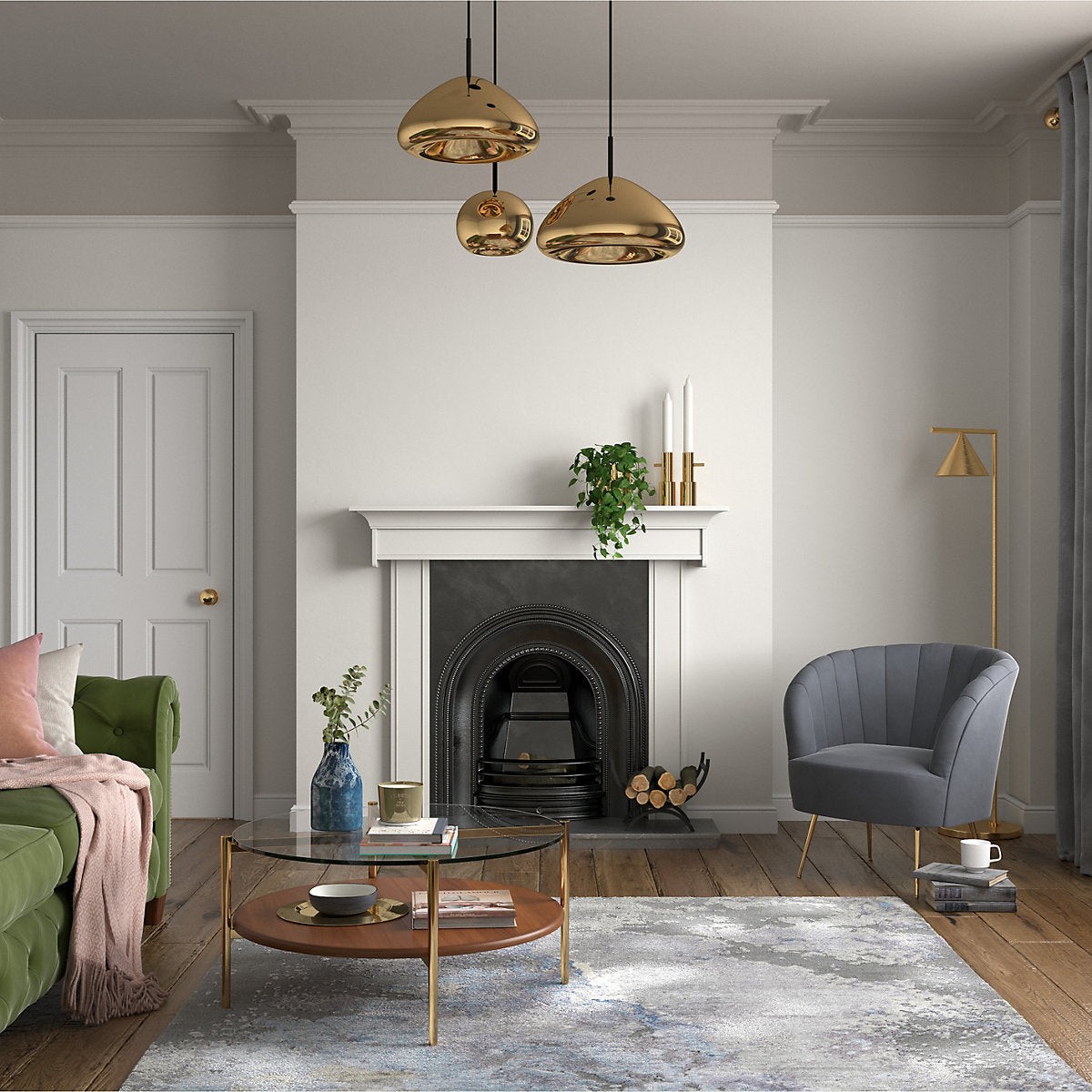 Dulux Heritage Ash White Velvet matt Wall paint, 2.5L