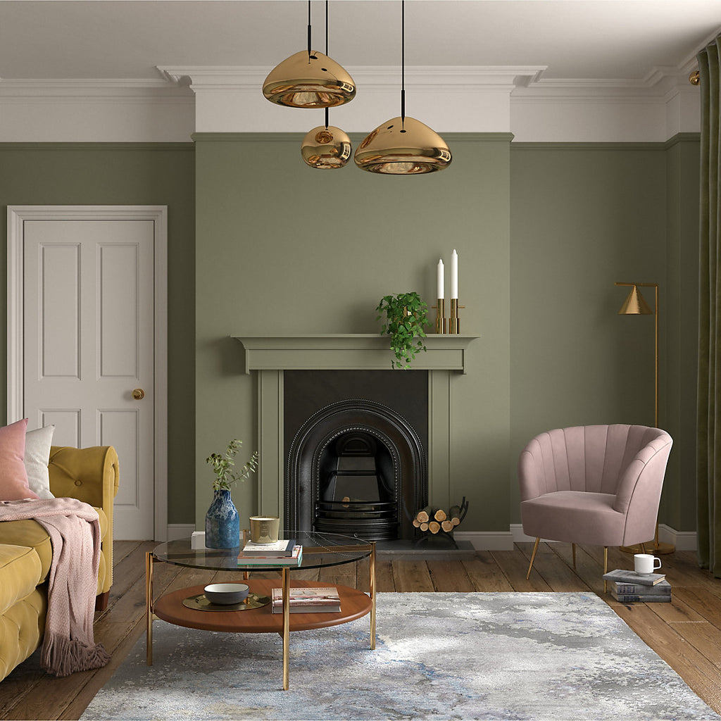 Dulux Heritage DH Drab Velvet matt Wall paint, 2.5L