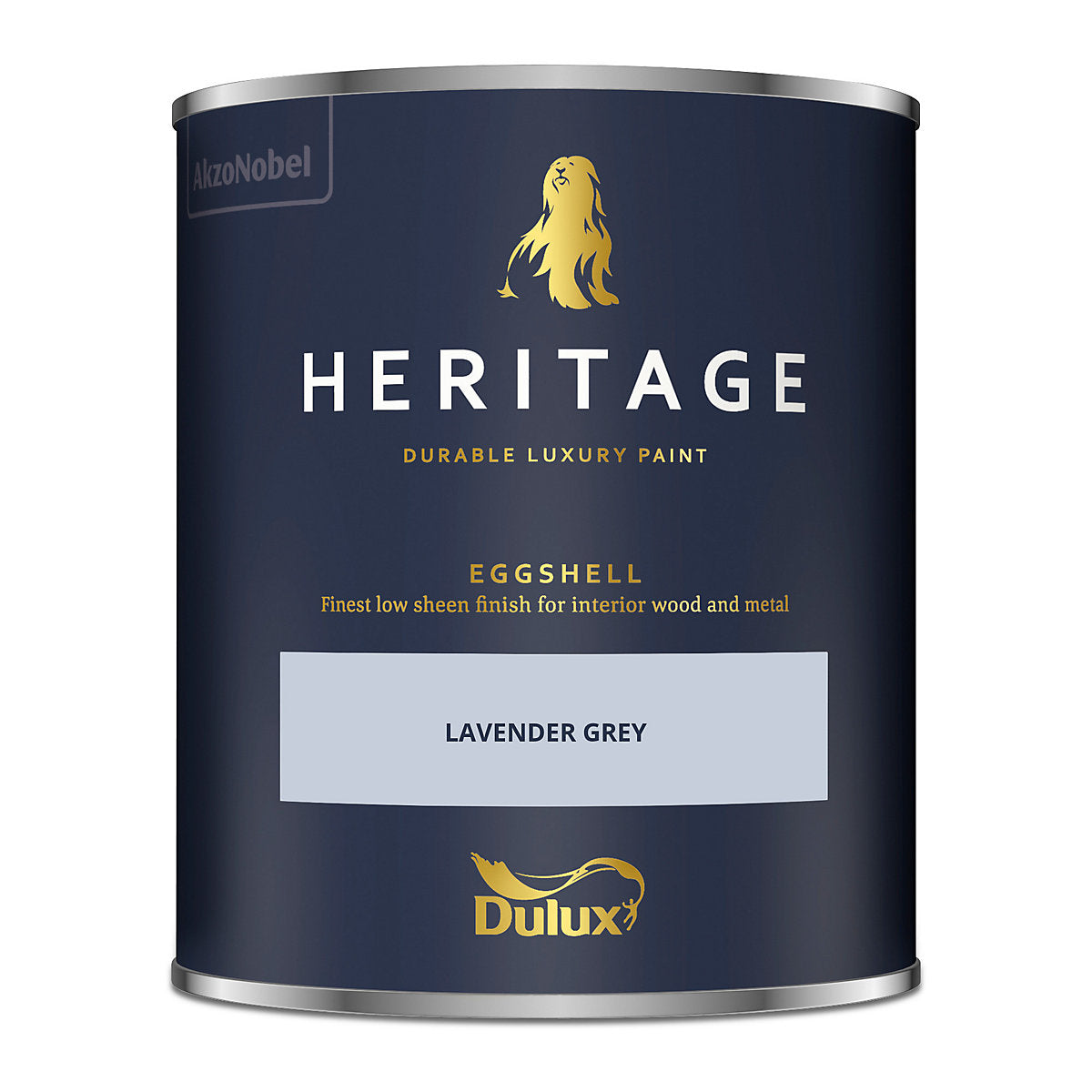 Dulux Heritage Lavender Grey Eggshell Interior Metal & wood paint, 750ml