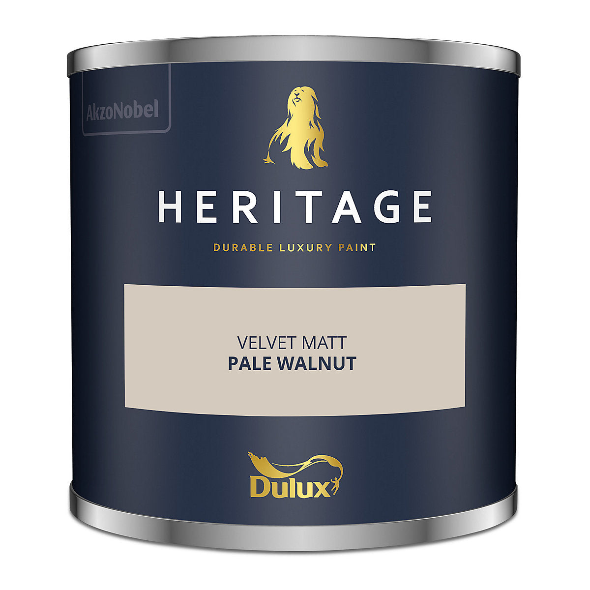 Dulux Heritage Pale Walnut Matt Wall paint, 125ml Tester pot