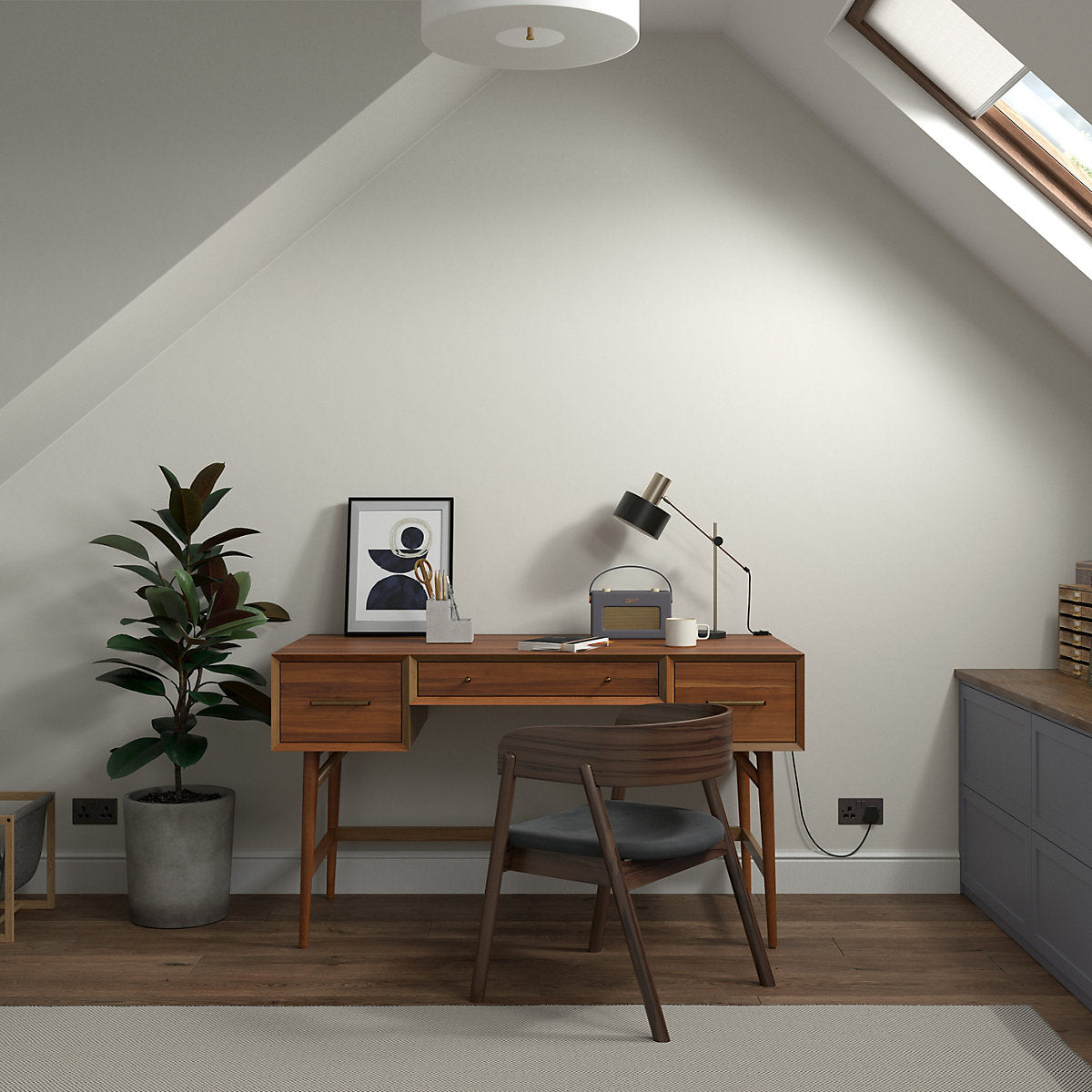 Dulux Heritage Quartz Grey Velvet matt Wall paint, 2.5L