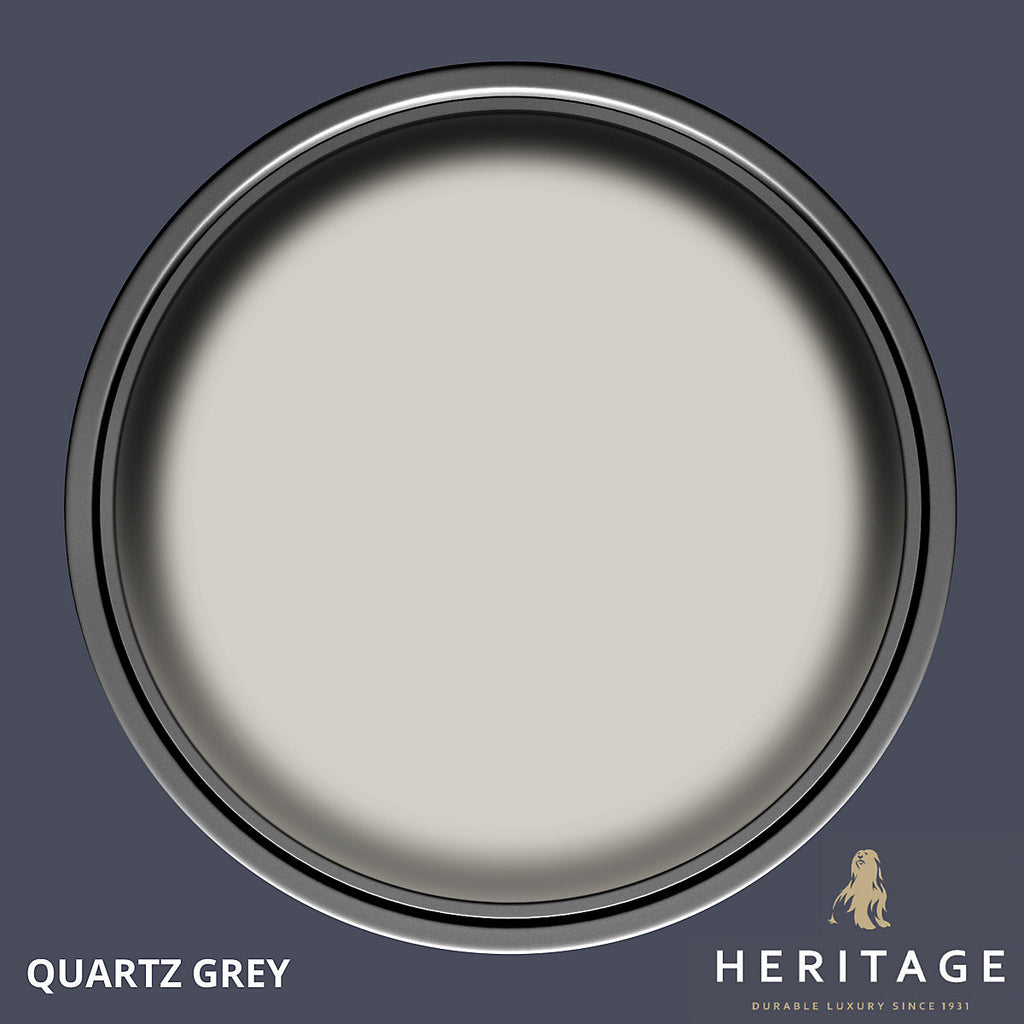 Dulux Heritage Quartz Grey Velvet matt Wall paint, 2.5L