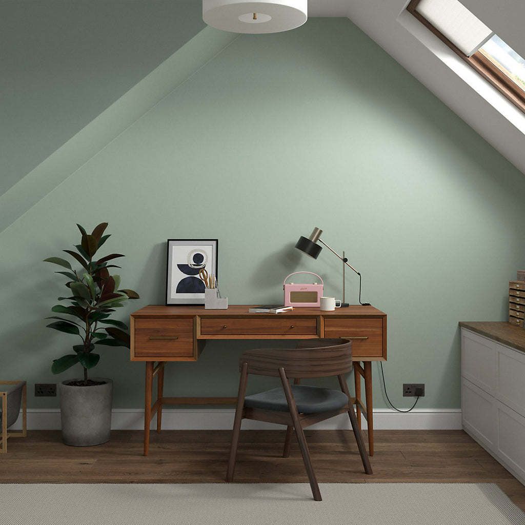 Dulux Heritage Sage Green Matt Wall paint, 125ml Tester pot