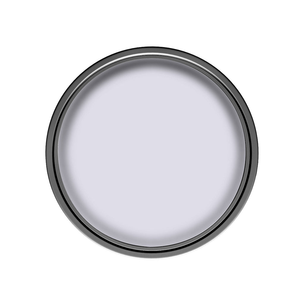 Dulux Natural hints Violet white Matt Emulsion paint, 2.5L