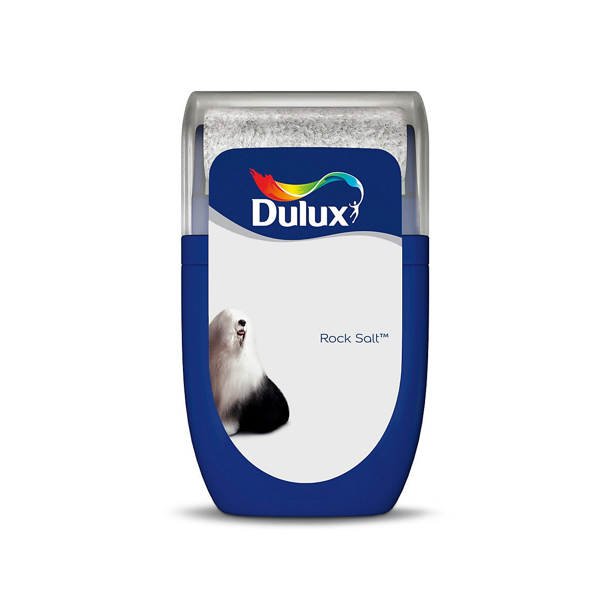 Dulux Standard Rock salt Matt Wall & ceiling Emulsion paint, 30ml Tester pot