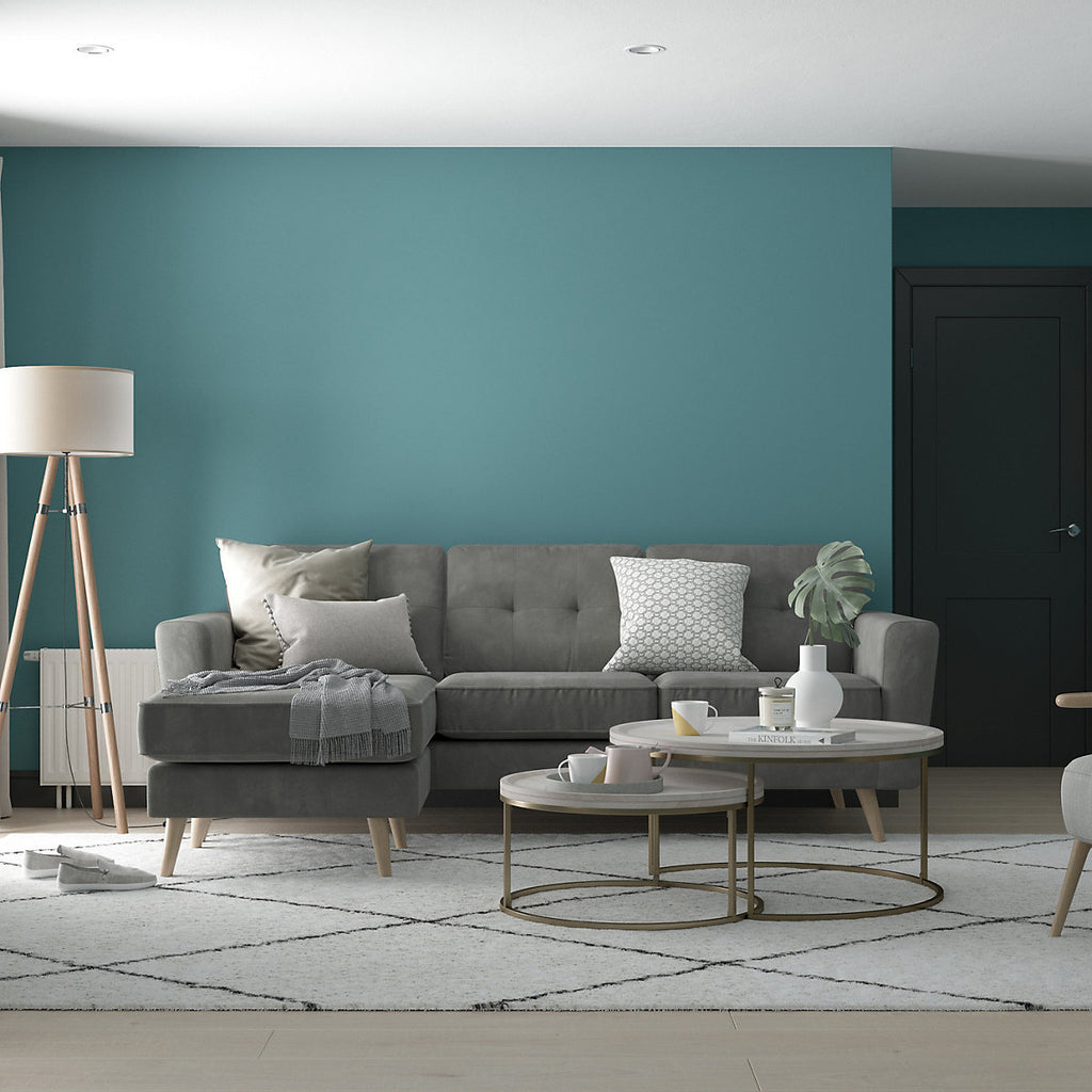 Dulux Teal Voyage Matt Wall & ceiling Emulsion paint, 2.5L