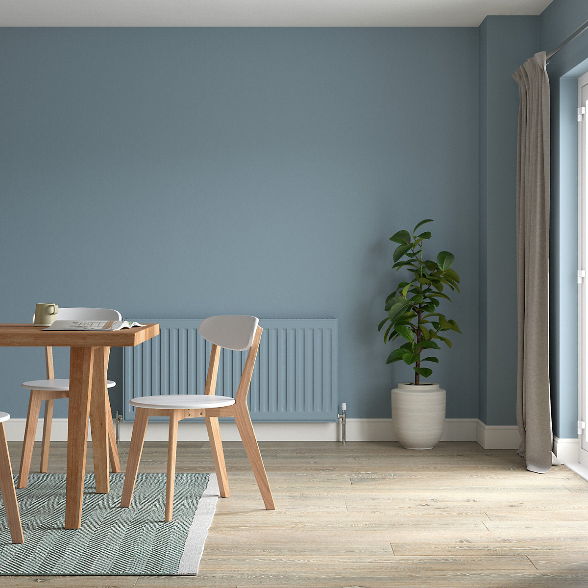 Dulux Walls & ceilings Denim drift Matt Emulsion paint, 2.5L