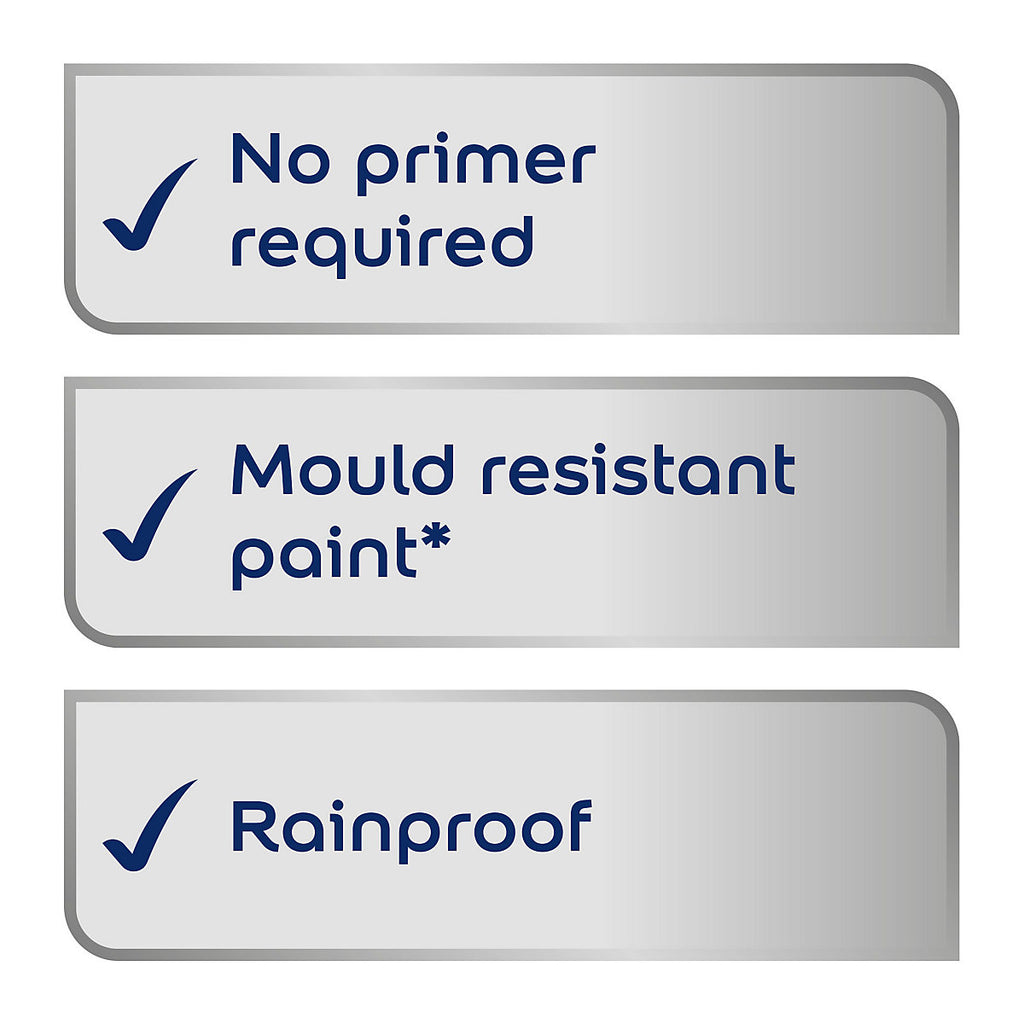 Dulux Weathershield Almond White Satinwood Multi-room Metal, plastic & wood Multi-surface paint, 750ml
