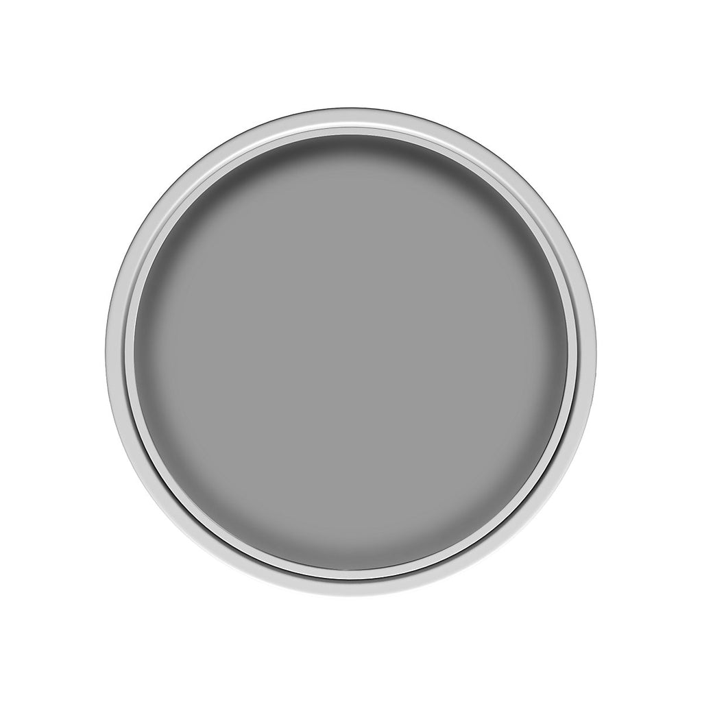 Dulux Weathershield Concrete grey Smooth Matt Masonry paint, 10L