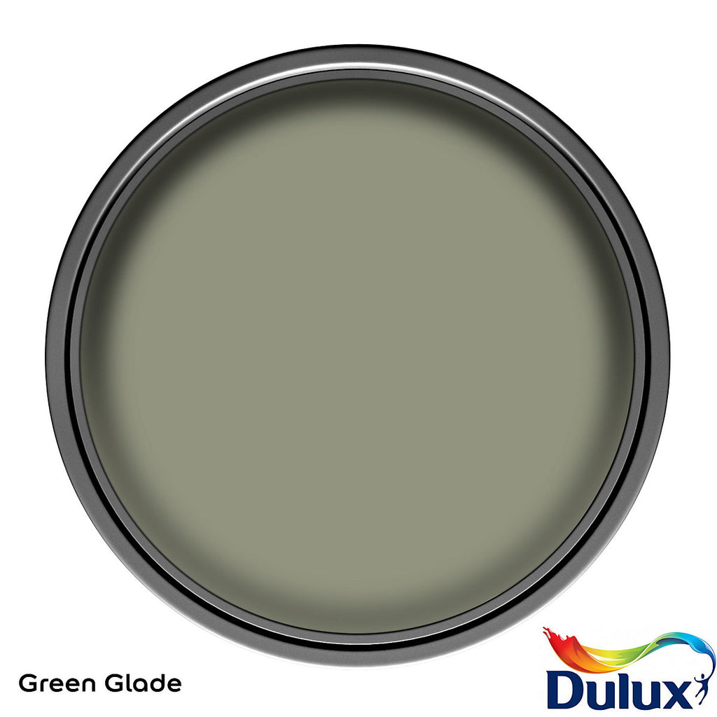 Dulux Weathershield Green Glade Satinwood Multi-room Metal, plastic & wood Multi-surface paint, 750ml