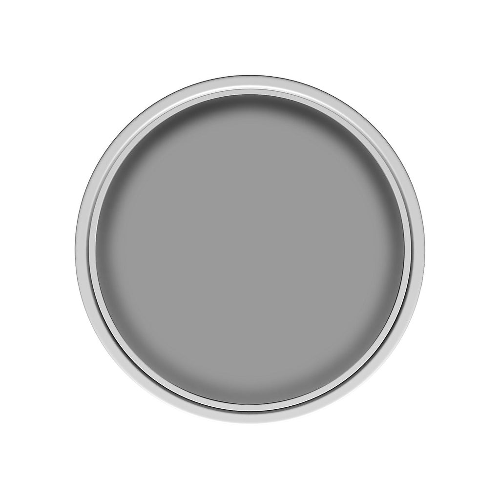 Dulux Weathershield Ultimate Concrete grey Smooth Matt Masonry paint, 10L