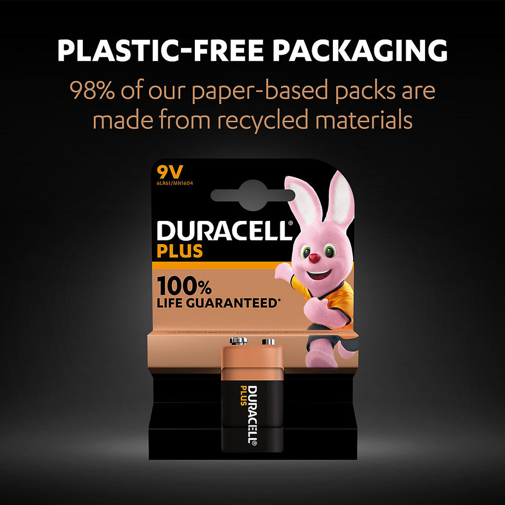 Duracell Plus 9V Battery