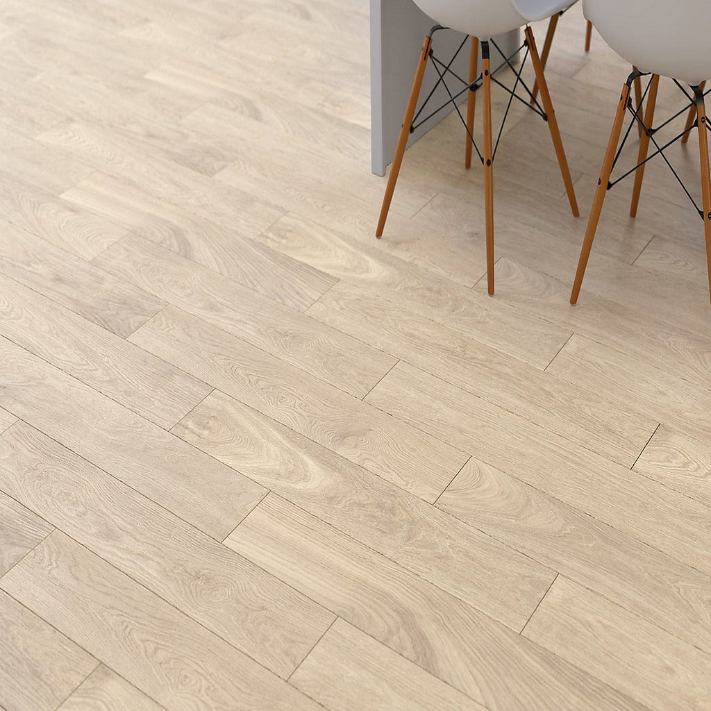 Duratile Designs Bonsai Beige Matt Wood effect Porcelain Indoor Wall & floor Tile Sample