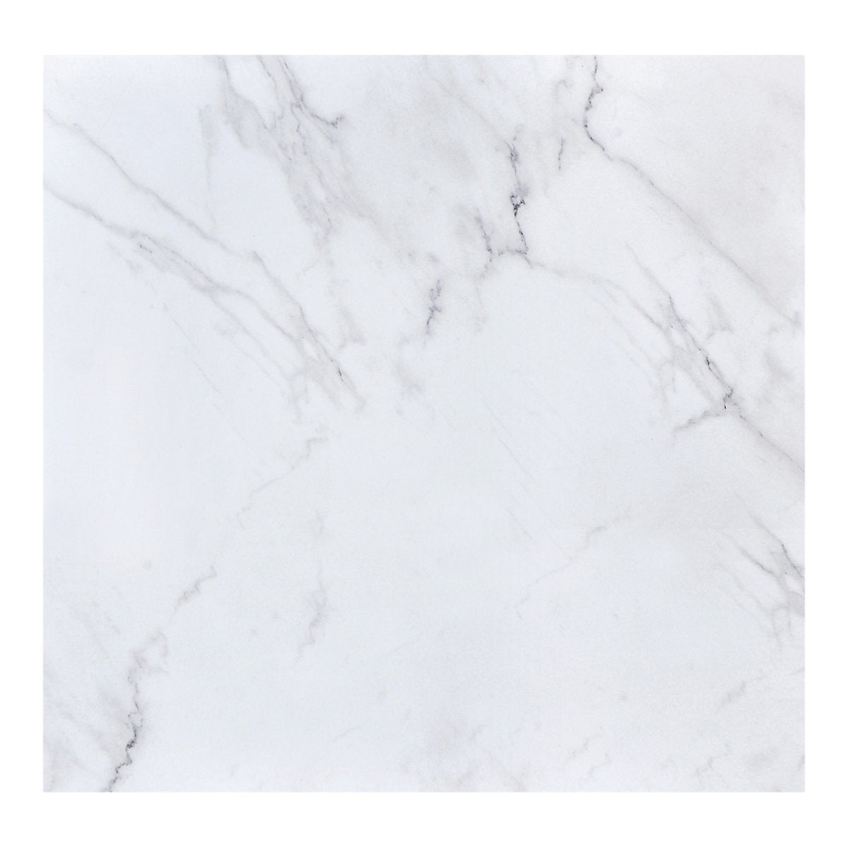 Elegance Marble White & grey Matt Marble effect Porcelain Indoor Wall & floor Tile, Pack of 3, (L)600mm (W)600mm