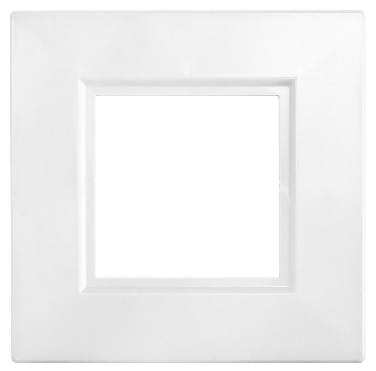 ELEK0156 Single module White Modular front plate