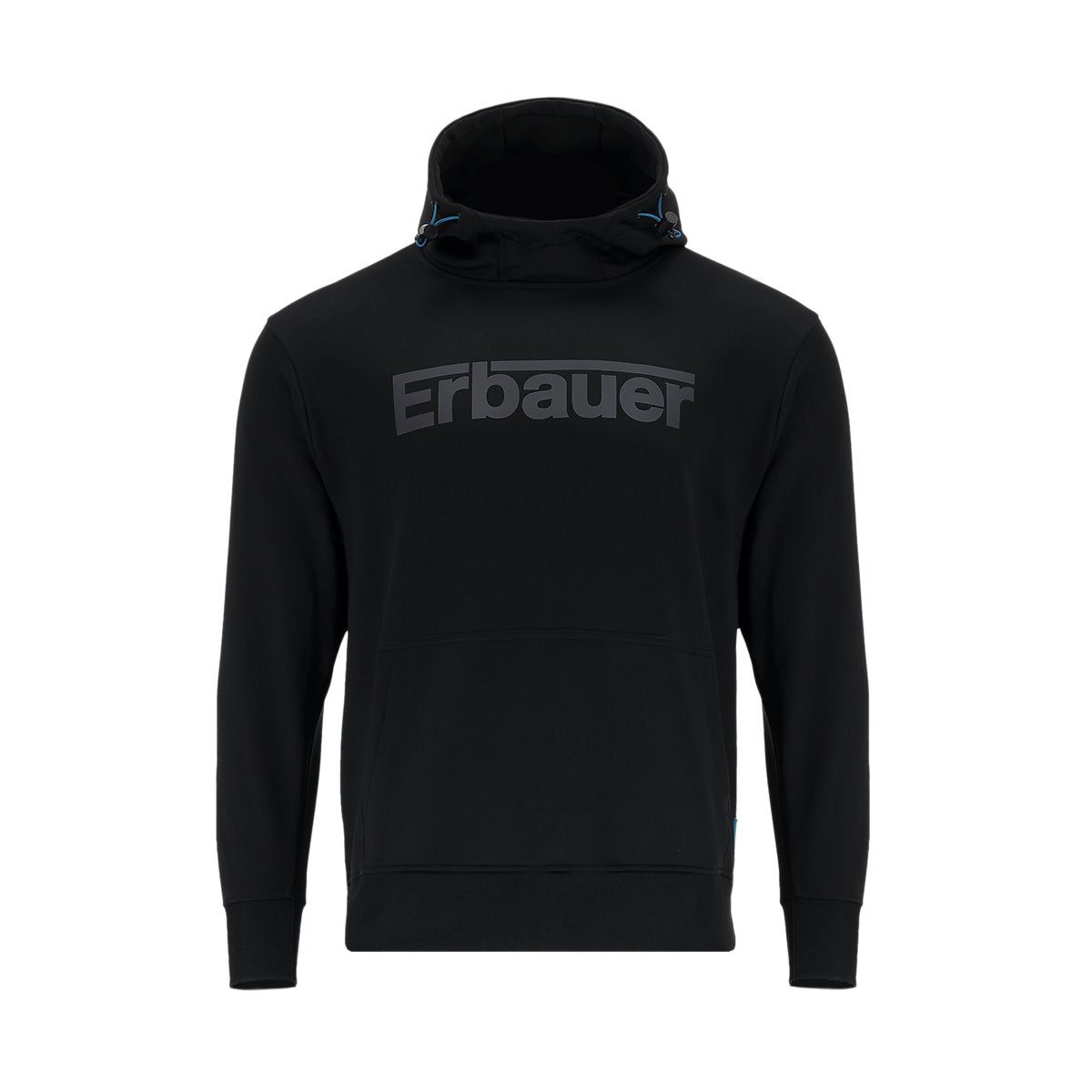 Erbauer Black Men's Hooded sweatshirt Large