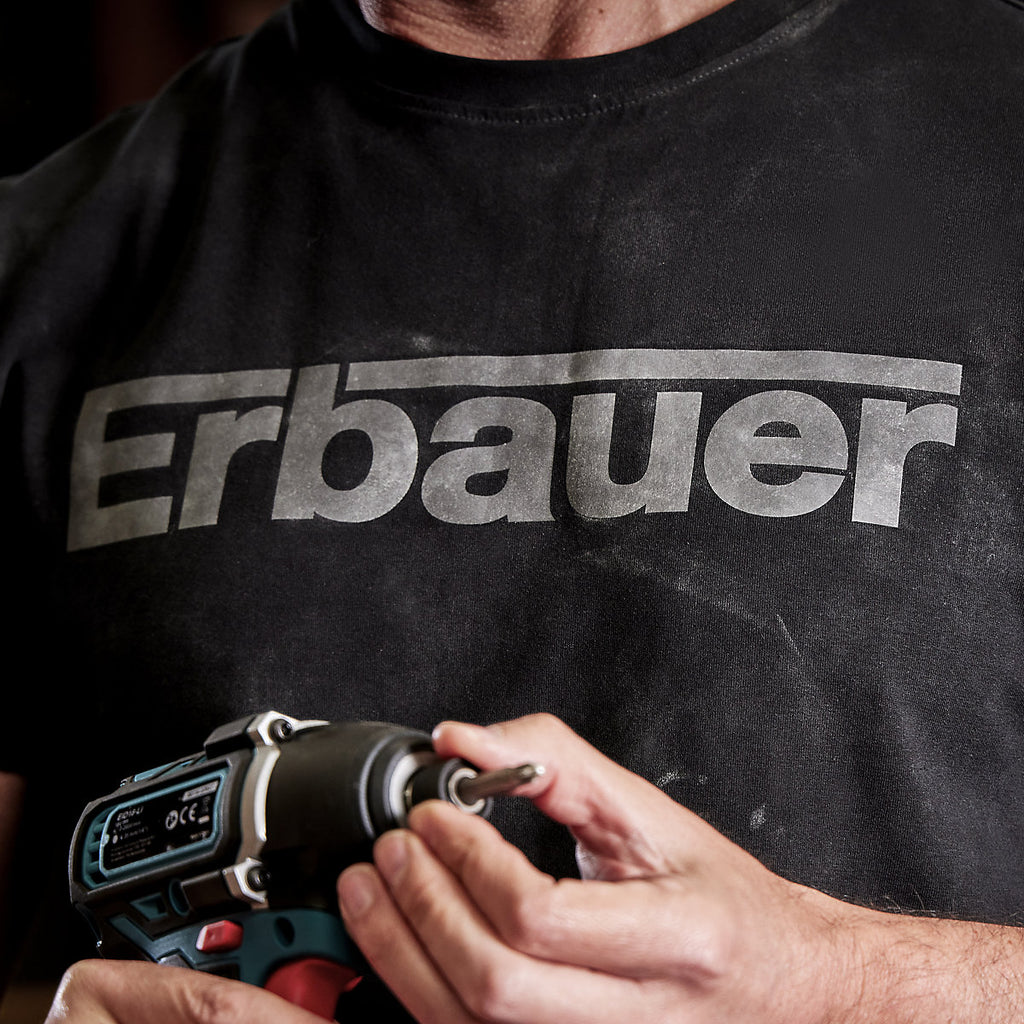 Erbauer Black T-shirt Medium