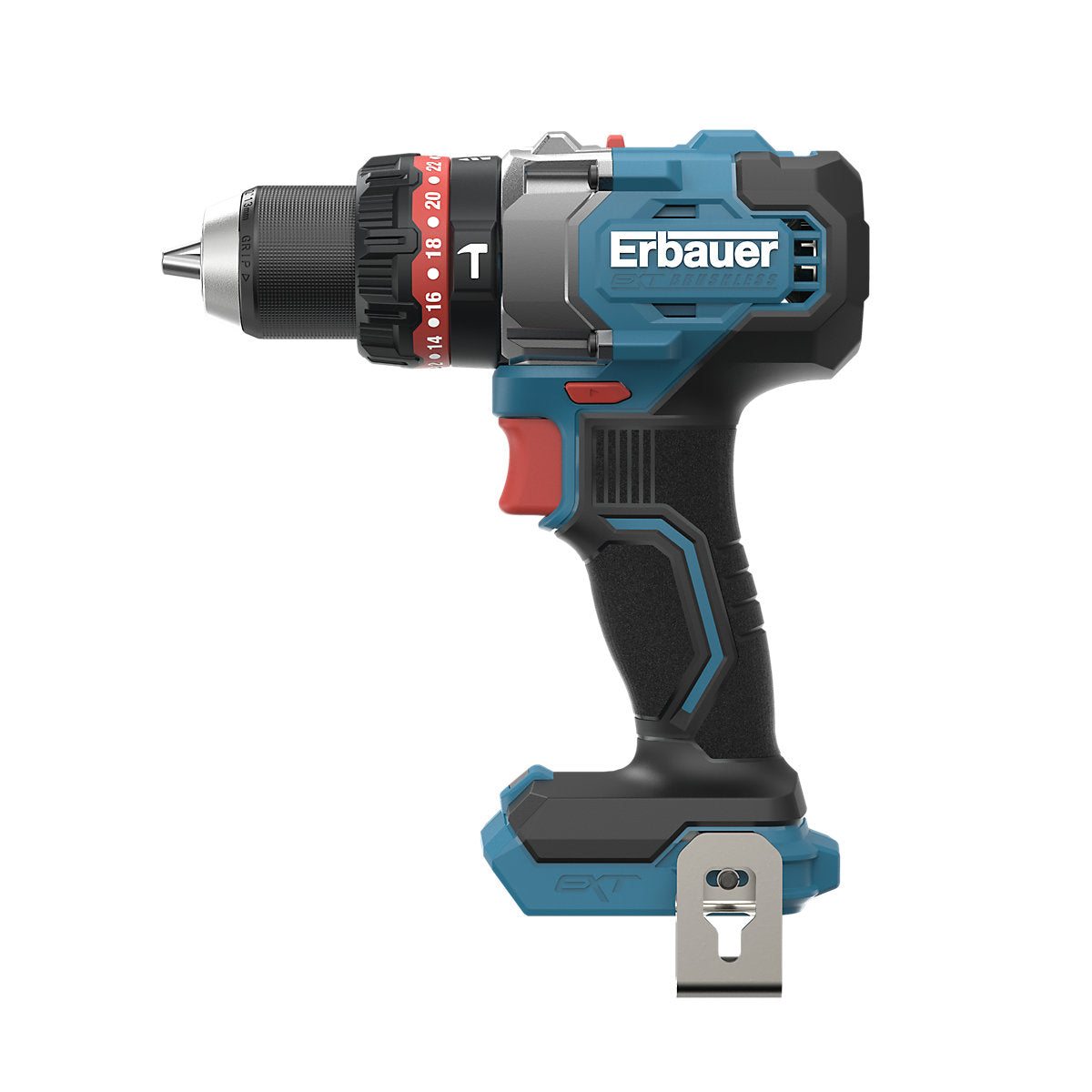 Erbauer Elite 18V EXT Keep Cool Brushless V2 Cordless Combi drill (Bare Tool) - ERI1107COM