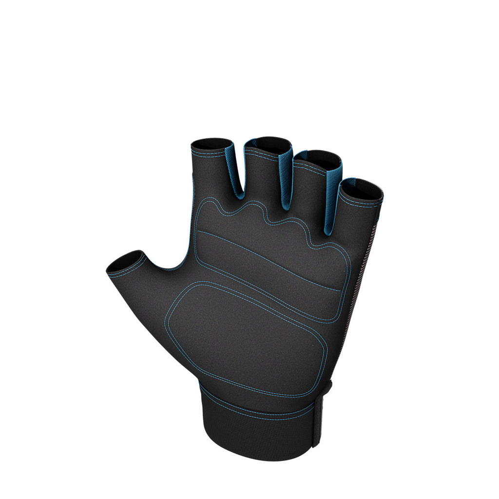 Erbauer Synthetic Grey & Blue Fingerless Specialist handling gloves Large, Pair