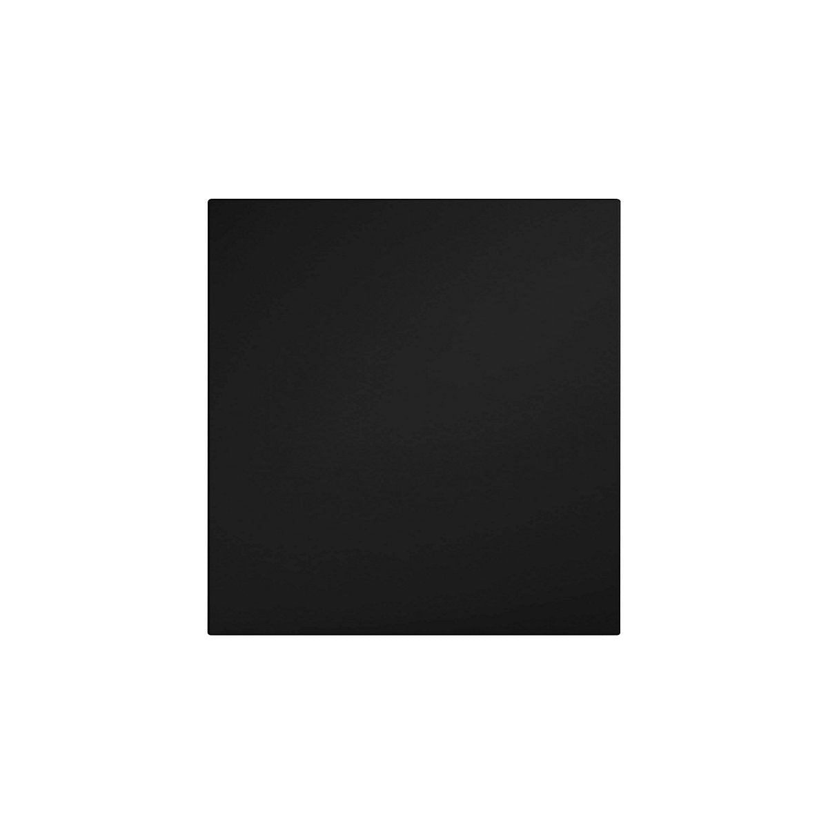 Ethos Matt black Drawer front, Pack of 2 (H)680mm (W)497mm (T)18mm